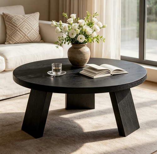 Round coffee table - 33.5",