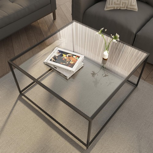 Glass coffee table modern - coffee,