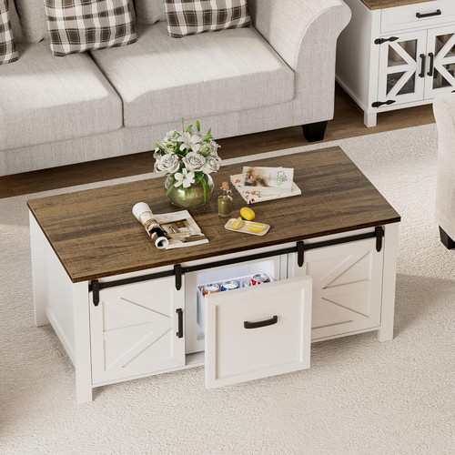 Coffee table with fridge - coffee,