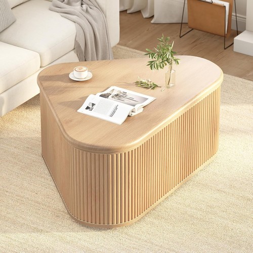 Fluted coffee table - fluted,